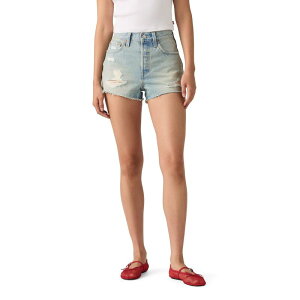 ���[�o�C�X ���f�B�[�X �{�g���X �n�[�t�p���c�E�V���[�c �V���[�g�p���c Women's Levi's 501 Original Jean Shorts Extended Vacation