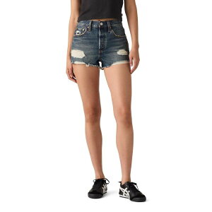 ���[�o�C�X ���f�B�[�X �{�g���X �n�[�t�p���c�E�V���[�c �V���[�g�p���c Women's Levi's 501 Original Jean Shorts Jump Out