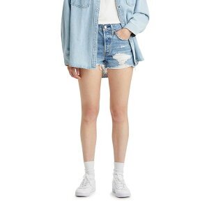 ���[�o�C�X ���f�B�[�X �{�g���X �n�[�t�p���c�E�V���[�c �V���[�g�p���c Women's Levi's 501 Original Jean Shorts Quiet Riot