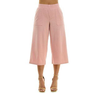 �j�i���I�i���h ���f�B�[�X �{�g���X �J�W���A���p���c Women's Nina Leonard Elastic Waist Culotte Pants Blush �u���b�V��