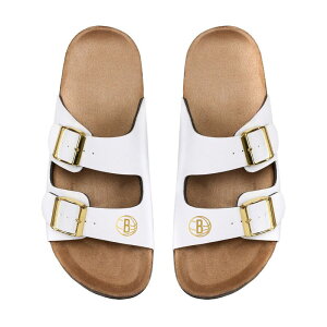 �A���u�����f�b�h ���f�B�[�X �V���[�Y �T���_�� Unbranded Women's FOCO Brooklynets Double-Buckle Sandals Net White �z���C�g