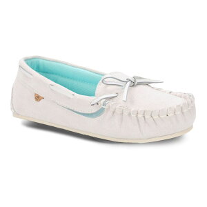 LAMO fB[X V[Y T_ XG[h LAMO Selena Women'suede Moccasin Shoes Pale Gray O[