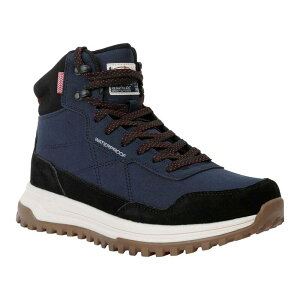 ���K�b�^ ���f�B�[�X �V���[�Y �u�[�c�E���C���u�[�c �X�G�[�h Regatta Mens Mayfield Suede Walking Boots Navy And Black �u���b�N