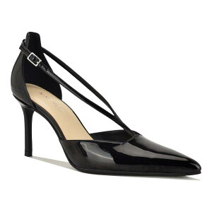 �i�C���E�F�X�g ���f�B�[�X �V���[�Y �p���v�X �q�[�� Nine West Condea Women's Pointy Toe Stiletto Heel Dress Pumps Black Patent �u���b�N