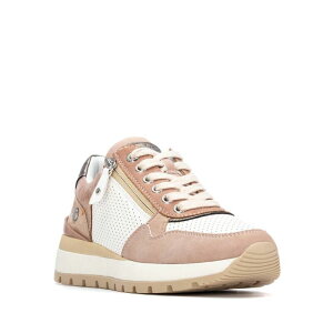 ���t���b�V�� ���f�B�[�X �V���[�Y �X�j�[�J�[ ���[�X Refresh Collection Women's Casualace-Up Sneakers 175126 Pink �s���N