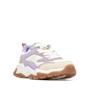���t���b�V�� ���f�B�[�X �V���[�Y �X�j�[�J�[ ���[�X Refresh Collection Women's Casualace-Up Sneakers 175017 Ice