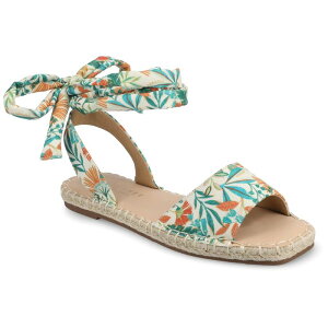 �W���[�j�[ ���f�B�[�X �V���[�Y �T���_�� Journeemelie Medium & Wide Width Woven Espadrille Women's Flat Sandals Tropical