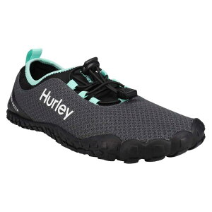 �n�[���[ ���f�B�[�X �V���[�Y �X�j�[�J�[ Hurley Immerse Men'slip-On Lightweight Quick-Dry Water Shoes Black Teal �u���b�N