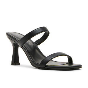 �}�b�f���K�[�� ���f�B�[�X �V���[�Y �T���_�� �q�[�� madden girl Georgie Women'slip-On Flare Heels Black �u���b�N