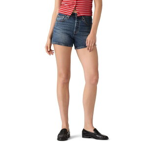 ���[�o�C�X ���f�B�[�X �{�g���X �n�[�t�p���c�E�V���[�c �V���[�g�p���c �f�j�� Women's Levi's 501 Curve Denim Shorts Believe Not �f�j��