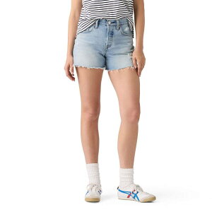 ���[�o�C�X ���f�B�[�X �{�g���X �n�[�t�p���c�E�V���[�c �V���[�g�p���c �f�j�� Women's Levi's 501 Curve Denim Shorts Good Intentions �f�j��