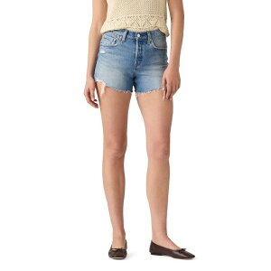 ���[�o�C�X ���f�B�[�X �{�g���X �n�[�t�p���c�E�V���[�c �V���[�g�p���c �f�j�� Women's Levi's 501 Curve Denim Shortsigns Of Success �f�j��