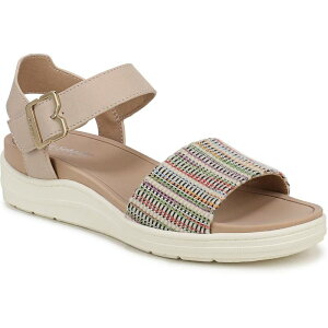 �h�N�^�[�E�V���[�� ���f�B�[�X �V���[�Y �T���_�� Dr. Scholl's Time Off Sky Women'sandals Creamulti �N���[��