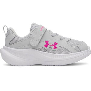 �A���_�[�A�[�}�[ ���f�B�[�X �V���[�Y �X�j�[�J�[ Under Armour Assert 11 AC Toddlerunning Shoes Halo Gray Rebel Pink �O���[