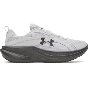 �A���_�[�A�[�}�[ ���f�B�[�X �V���[�Y �X�j�[�J�[ Under Armour Charged+ Assert 11 Wide 4E & Regular Men's Running Shoes Mod Grey Black �u���b�N
