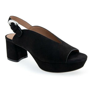 �G�A���\�[���Y ���f�B�[�X �V���[�Y �p���v�X �T���_�� �X�G�[�h Aerosoles Cornelia Women'suede Dressandals Black Suede �u���b�N