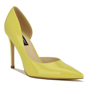 �i�C���E�F�X�g ���f�B�[�X �V���[�Y �p���v�X �q�[�� Nine West Folowe Women's Higheels Lime Patent ���C��