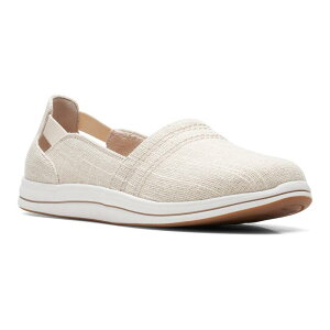 �N���[�N�X ���f�B�[�X �V���[�Y �T���_�� Clarks Cloudsteppers Breeze Step II Women'slip-On Shoes Natural