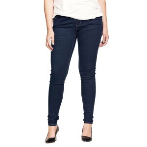 Ellos ���f�B�[�X �{�g���X �J�W���A���p���c �v���X�T�C�Y �f�j�� ellos Plusize Stretch Denimid-Rise Pull-On 4 Pocket Jeggings Indigo �C���f�B�S