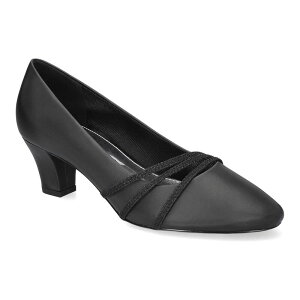 �C�[�W�[�X�g���[�g ���f�B�[�X �V���[�Y �p���v�X Easy Street Cristiny Women's Pumps Black Satin �u���b�N