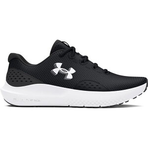 A_[A[}[ fB[X V[Y Xj[J[ Under Armour Surge 4 Women's Running Shoes Black White zCg