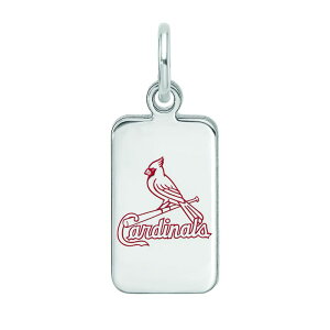 yz SA[g fB[X uXbgEoOEANbg ANZT[ LogoArt Sterling Silver St Louis Cardinals Enameled Tag Pendant Sterling Silver