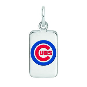 yz SA[g fB[X uXbgEoOEANbg ANZT[ LogoArt Sterling Silver Chicago Cubs Enameled Tag Pendant Sterling Silver