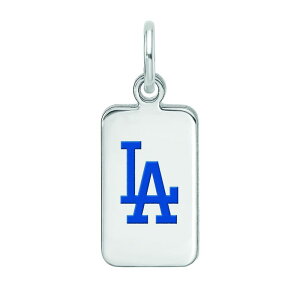 yz SA[g fB[X uXbgEoOEANbg ANZT[ LogoArt Sterling Silver Los Angeles Dodgers Enameled Tag Pendant Sterling Silver