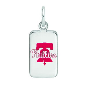 yz SA[g fB[X uXbgEoOEANbg ANZT[ LogoArt Sterling Silver Philadelphia Phillies Enameled Tag Pendant Sterling Silver