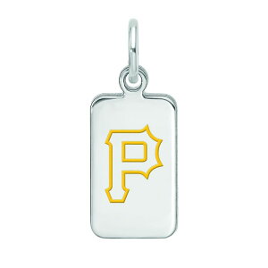 yz SA[g fB[X uXbgEoOEANbg ANZT[ LogoArt Sterling Silver Pittsburgh Pirates Enameled Tag Pendant Sterling Silver