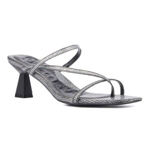 �I���r�A�~���[ ���f�B�[�X �V���[�Y �T���_�� Olivia Miller Women's Angelic Dressandals Black �u���b�N