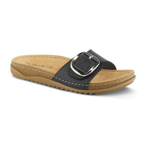 yz tNTX fB[X T_ V[Y Flexus by Spring Step Baronca Women's Slide Sandals Black