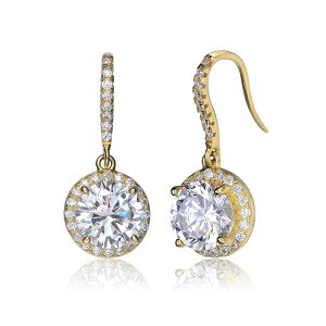 �A���u�����f�b�h ���f�B�[�X �A�N�Z�T���[ �s�A�X�E�C�������O Unbranded Sterling Silver Cubic Zirconia Roundrop Euro Earrings Gold Tone �S�[���h