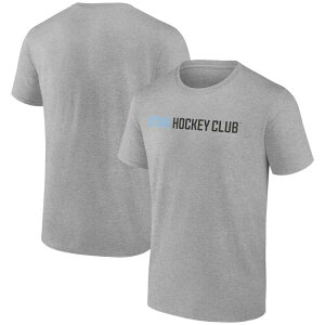 �t�@�i�e�B�N�X ���f�B�[�X �g�b�v�X T�V���c ���S Men's Fanatics Heather Gray Utah Mammoth Wordmark Logo T-Shirt Utm Grey �O���[