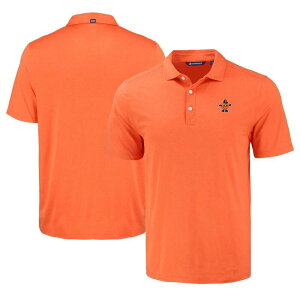 �J�b�^�[�A���h�o�b�N ���f�B�[�X �g�b�v�X T�V���c �|���V���c Men's Cutter & Buck Orange Syracuse Orange Coastlinepicomfort Eco Recycled Polo Syr Orange �I�����W