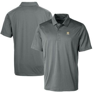 �J�b�^�[�A���h�o�b�N ���f�B�[�X �g�b�v�X T�V���c �|���V���c ���S Men's Cutter & Buck Gray Notre Dame Fighting Irish Alumni Logo Prospectextured Stretch Polo Ntd Grey �O���[