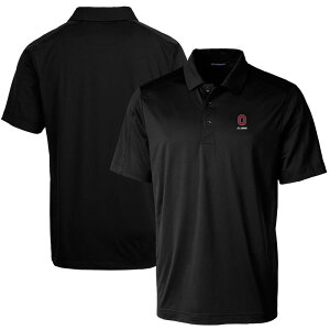 �J�b�^�[�A���h�o�b�N ���f�B�[�X �g�b�v�X T�V���c �|���V���c ���S Men's Cutter & Buck Black Ohio State Buckeyes Alumni Logo Prospectextured Stretch Polosu Black �u���b�N