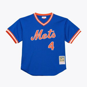 �~�b�`�F��&�l�X ���f�B�[�X �g�b�v�X T�V���c �W���[�W�[ Men's Mitchell & Ness Lenny Dykstra Royal New York Mets Authentic Batting Practice Jersey Met Blue �u���[