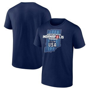 �A���u�����f�b�h ���f�B�[�X �g�b�v�X T�V���c Unbranded Men's Navy USA Swimming 2024 U.S. Olympic Team Trials Indy Pool T-Shirt Usa Navy �l�C�r�[