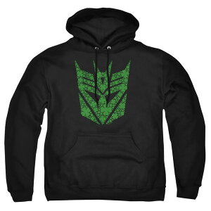 �A�j���L�����N�^�[ ���f�B�[�X �g�b�v�X T�V���c �g�[�� �p�[�J�[ �O���t�B�b�N Licensed Character Big & Tall Transformers Decepticon Graphic Pullover Hoodie Black �u���b�N