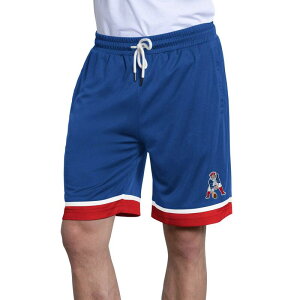 �X�^�[�^�[ ���f�B�[�X �{�g���X �n�[�t�p���c�E�V���[�c ���b�V�� �V���[�g�p���c Men'starteroyal New England Patriots Throwback Power Play Meshorts Pat Blue �u���[