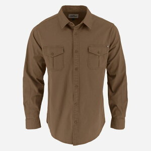�\���O�b�h ���f�B�[�X �g�b�v�X T�V���c �{�^���_�E�� Men's Thorogood Workwear Utility Stretch Shop Long Sleeve Button Down Shirt Otter