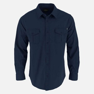 �\���O�b�h ���f�B�[�X �g�b�v�X T�V���c �{�^���_�E�� Men's Thorogood Workwear Utility Stretch Shop Long Sleeve Button Down Shirt Pageant Blue �u���[