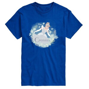 �f�B�Y�j�[ ���f�B�[�X �g�b�v�X T�V���c �g�[�� �O���t�B�b�N Disney Princess Big & Tall Cinderella Circle Graphic Tee Blue �u���[