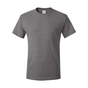 �t���\ ���f�B�[�X �g�b�v�X T�V���c Floso Authentic Short Sleeve Plain T-Shirt Charcoal Heather �`���R�[��