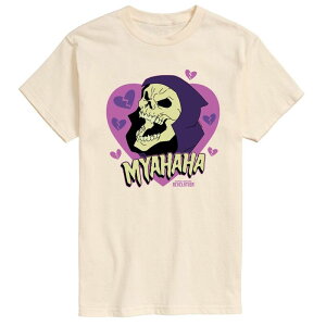 �A�j���L�����N�^�[ ���f�B�[�X �g�b�v�X T�V���c �O���t�B�b�N Licensed Character Men's Masters Of The Universe Skeletor Graphic Tee Cream �N���[��