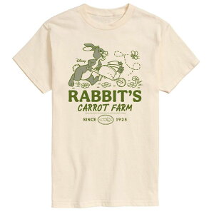 �f�B�Y�j�[ ���f�B�[�X �g�b�v�X T�V���c �O���t�B�b�N Men's Disney's Winnie The Pooh Rabbit's Carrot Farm Since 1925 Graphic Tee Cream �N���[��