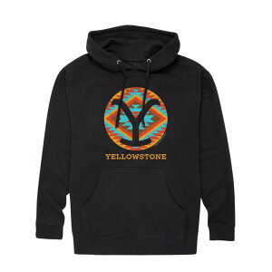 �A�j���L�����N�^�[ ���f�B�[�X �g�b�v�X T�V���c �p�[�J�[ Licensed Character Men's Yellowstone Saddle Blanket Hoodie Black �u���b�N