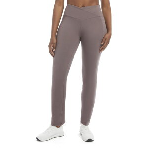 �_���X�L�� ���f�B�[�X �{�g���X �J�W���A���p���c Women's Danskin Studio Crosswaist Flare Pants Plum Truffle �v����