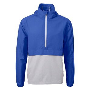 �J�b�^�[�A���h�o�b�N ���f�B�[�X �A�E�^�[ �W���P�b�g�E�u���]�� �j�b�g Cutter & Buck Charter Eco Knit Recycled Mens Anorak Jacketour Blue �u���[